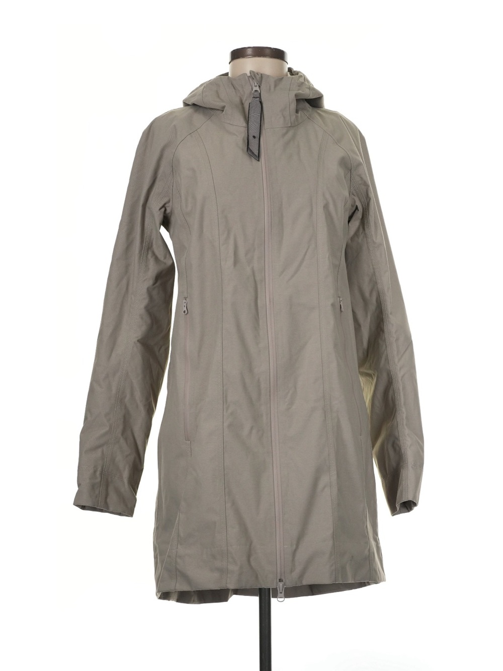 lululemon athletica Hooded Lightweight Trench Coat - Taupe